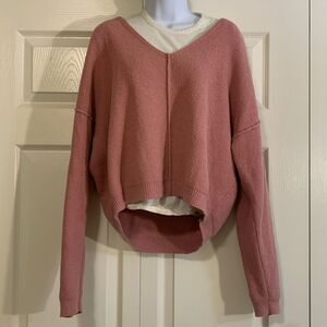 Free people, small, v neck, good condition